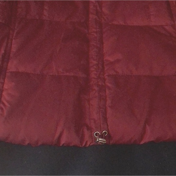 Marc New York dark red Puffer Jacket with Shawl collar Size M - Picture 11 of 11
